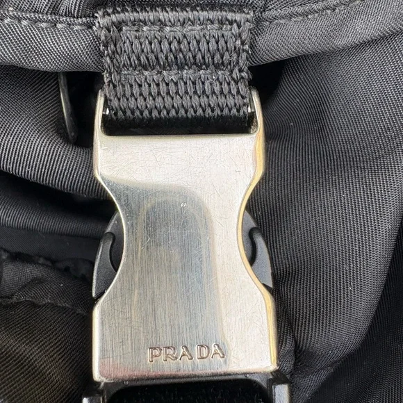 Prada Black Drawstring Backpack - Picture 4 of 12